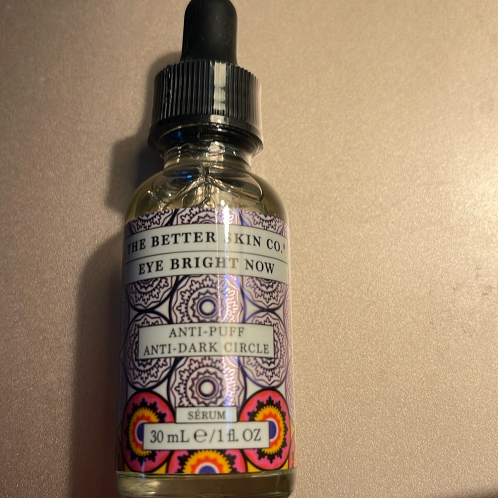 the Better Skin Co.  Anti puff Anti dark circle serum